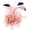Pink, variant on Elegant Flower Brooch for Women Wedding Party Dance Banquet Pins Feather Flower Fascinator Lady Floral Hairpins Dress Suit Lapel Pin Ceremony Accessories Corsage Brooches Vintage Jewelry Gifts