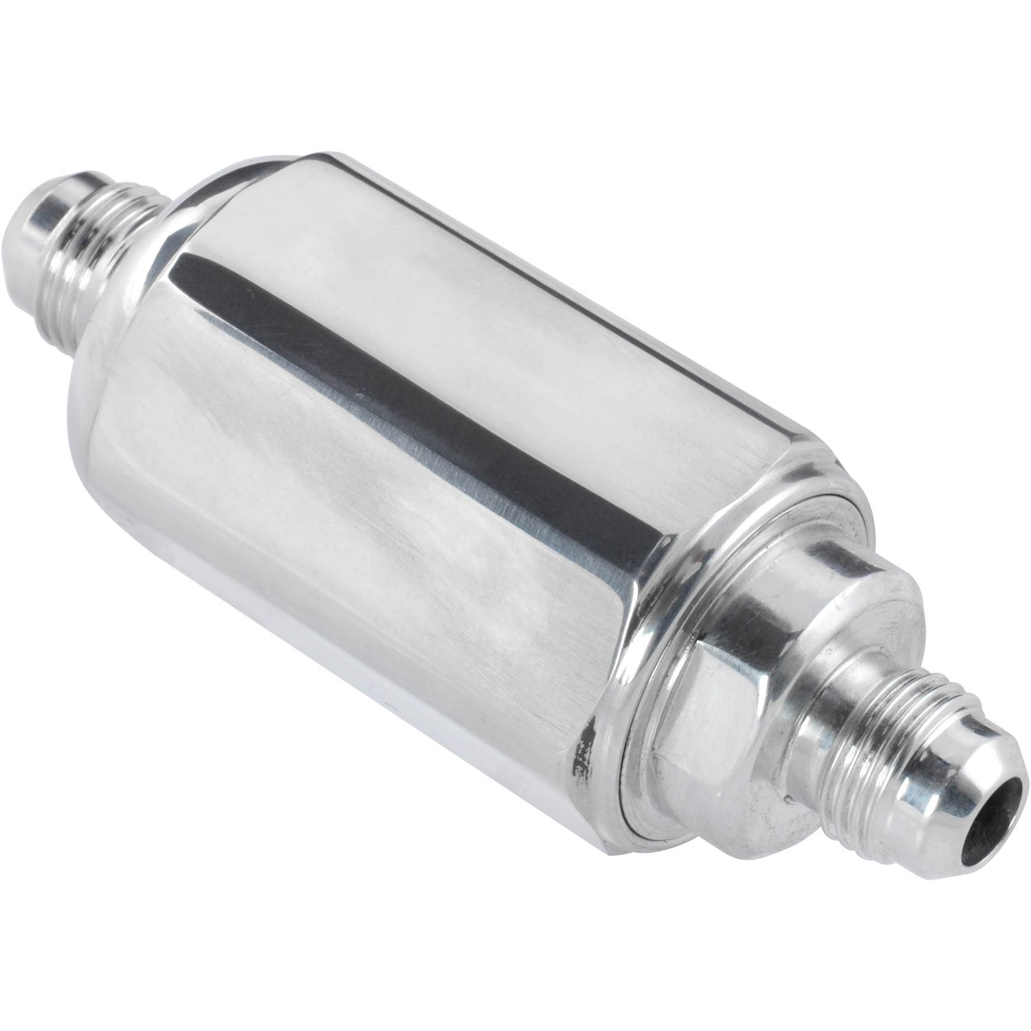 JEGS 15033 Compact Billet InLine Fuel Filter