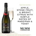 thumbnail image 3 of Mumm Sparkling Wine Brut Prestige, 750 ml Bottle, 12.5% ABV, 3 of 10