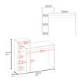 thumbnail image 3 of Freestanding Computer Desk | Ample Space for Books and Essentials | Durable and Long-Lasting, 3 of 3