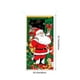 thumbnail image 3 of 35 X 79 Inch Christmas Door Cover - Santa Claus Pattern - Christmas Day Door Decoration - Festival Party Decoration, 3 of 6