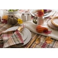 thumbnail image 3 of DII Give Thanks Plaid Tablecloth 70 Round, 3 of 3