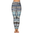thumbnail image 4 of Vintage Tribal Yoga Pants Lady Ethnic Print Leggings High Waist Vintage Yoga Legging Stretch Printed Fitness Running Sport Pants, 4 of 6