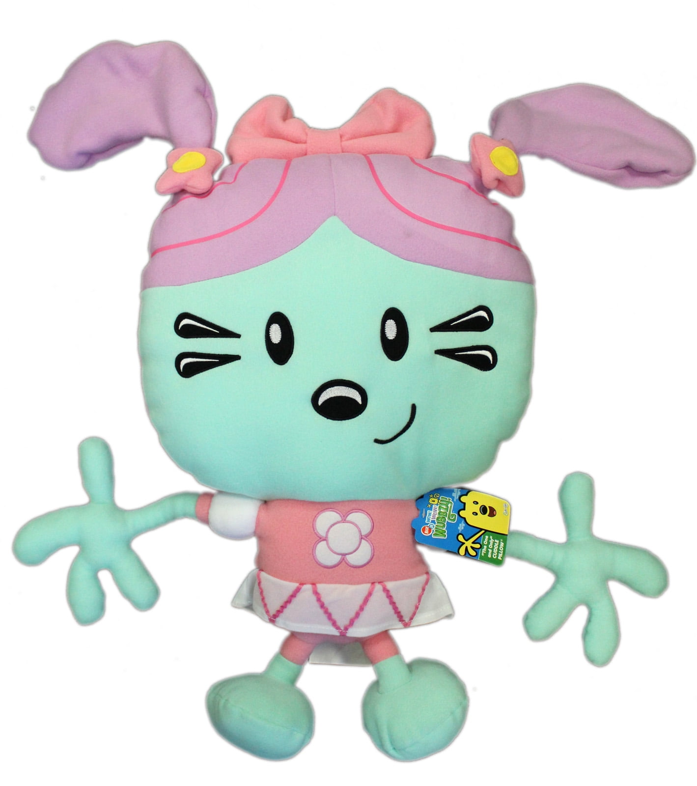 Wow Wow Wubbzy Daizy Medium Size Plush Toy/Cuddle Pillow (22in) - Walmart.com - Walmart.com