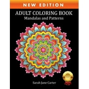 Sarah Jane Carter Coloring Books: Adult Coloring Book : Mandalas and Patterns (Series #4) (Paperback)