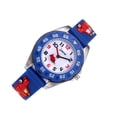thumbnail image 4 of Minnieouse Camión de bomberos de dibujos animados en 3D, correa de PVC, reloj para niños y niñas, reloj de resistente al agua, regalo Relojes, 4 of 6