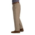 thumbnail image 3 of Men's Haggar® Classic-Fit Stretch Expandable Waistband Corduroy Pants Color: Khaki Size: 32X32, 3 of 4
