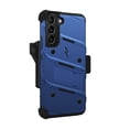 thumbnail image 4 of ZIZO BOLT Bundle for Galaxy S22 Plus Case with Screen Protector Kickstand Holster Lanyard - Blue, 4 of 5