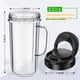 thumbnail image 2 of Vasos para batidora de 650 ml de altura, paquete de 2 unidades, Magic Bullet con tapa abatible, 2 of 9