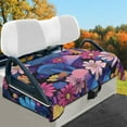 thumbnail image 2 of Yuyamidu Mushroom Golf Cart Seat Covers Hippie Flowers Golfcart Seat Cover Flannel Golf Cart Seat Towel Blanket Soft Club Car Cushion Covers, 2 of 8