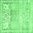 thumbnail image 1 of Ahgly Company Indoor Square Persian Emerald Green Traditional Area Rugs, 3' Square, 1 of 4