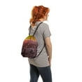 thumbnail image 7 of Customizable Lightweight Drawstring Gym Bag 14x16.5 Polyester Unisex, 7 of 7
