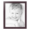 thumbnail image 2 of ArtToFrames 15" x 18" Cherry Picture Frame, 15x18 inch Red Wood Poster Frame (WOM-4095), Pack, 2 of 8