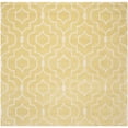 thumbnail image 5 of SAFAVIEH Chatham Xanthia Geometric Wool Area Rug, Light Gold/Ivory, 4' x 6', 5 of 10