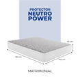 thumbnail image 2 of Protector de Colchón SPRING AIR NEUTRO POWER | Impermeable con Hilos de Carbón Antiestrés, Tecnología Skin System Fresca., 2 of 6