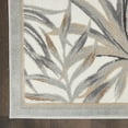 thumbnail image 4 of Nourison Pompeii Contemporary Tropical Ivory/Grey 5'3" x 7'3" Area Rug, (5' x 7'), 4 of 8