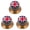 Amber knob - Britain, variant on LOOKSEVEN 3Pcs Guitar Reflector Knob For LP SG - 3 Base Colors 10 National Flag Options-Gold knob - Australia