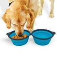 thumbnail image 4 of Wahl Collapsible Dog Double Bowl Kit, 4 of 5