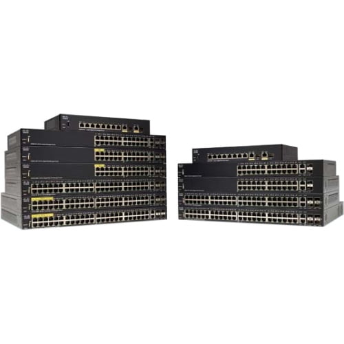 Cisco SG350-28MP 28-Port Gigabit PoE Managed Switch 26 Ports Manageable 4 x Expansion Slots 10 100 1000Base-TX,... by Cisco