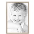 thumbnail image 2 of ArtToFrames 28" x 40" Natural Oak Picture Frame, 28x40 inch Brown MDF Poster Frame (WOM-4299),  Pack, 2 of 8