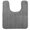 Dark Grey, variant on Bath Mat Memory Foam Absorbent Rug 50x60cm U Shape Toilet Rug