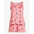 thumbnail image 4 of Joyspun Women's Print Tank Top and Shorts Pajama Set, 2-Piece, Sizes S to 3X, 4 of 5