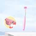 thumbnail image 1 of Pisexur Suministros para mascotasCepillo de dientes de tres lados en forma de V, un cepillo, tres limpiezas eficientes, cepillo de dientes de cerdas suaves para niños 2 piezaspara perros, gatos y an, 1 of 3
