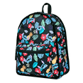 thumbnail image 3 of Disney Stitch Plush Character & Tropical Print 16.5" Flip Pak Reversible Backpack, 3 of 7