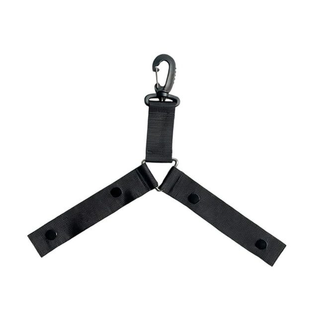 Correa para sujetar pompones, lazo de animadora para mochila, accesorios de animadoras Negro
