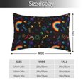 thumbnail image 2 of Rateoe Cartoon Pride Lgbt Pattern Decorative Pillow Case,Throw Pillow Covers,Plush Pillow Cover,Soft Pillow Case,Velvet Pillow Case-20"x30", 2 of 6