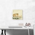 thumbnail image 2 of ARTCANVAS Reclining Tiger Canvas Art Print by Ohara Koson - Size: 12" x 12" (0.75" Deep), 2 of 9