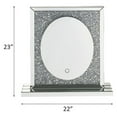thumbnail image 5 of ACME Noralie Wall Decor with LED in Mirrored and Faux Diamonds, 5 of 5
