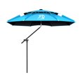 thumbnail image 3 of Almencla Parasol de Pêche Robuste Coupe-Vent Protection Solaire Abri Parasol de Pêche Bleu, 3 of 8