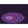 thumbnail image 1 of Ahgly Company Indoor Rectangle Patterned Deep Purple Area Rugs, 8' x 10', 1 of 6