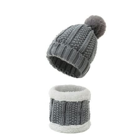 

Wolfast Promotion Newborn Baby Beanie for Boys Girls Cap Cotton Knitted Winter Warm Hats+Scarf