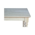 thumbnail image 3 of Solid Wood Top Table, Turned Legs, 3 of 9