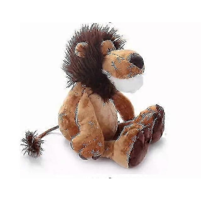 25cm Lion Stuffed Plush Doll Jungle Series Animals Toys For Kids Baby Children Gifts