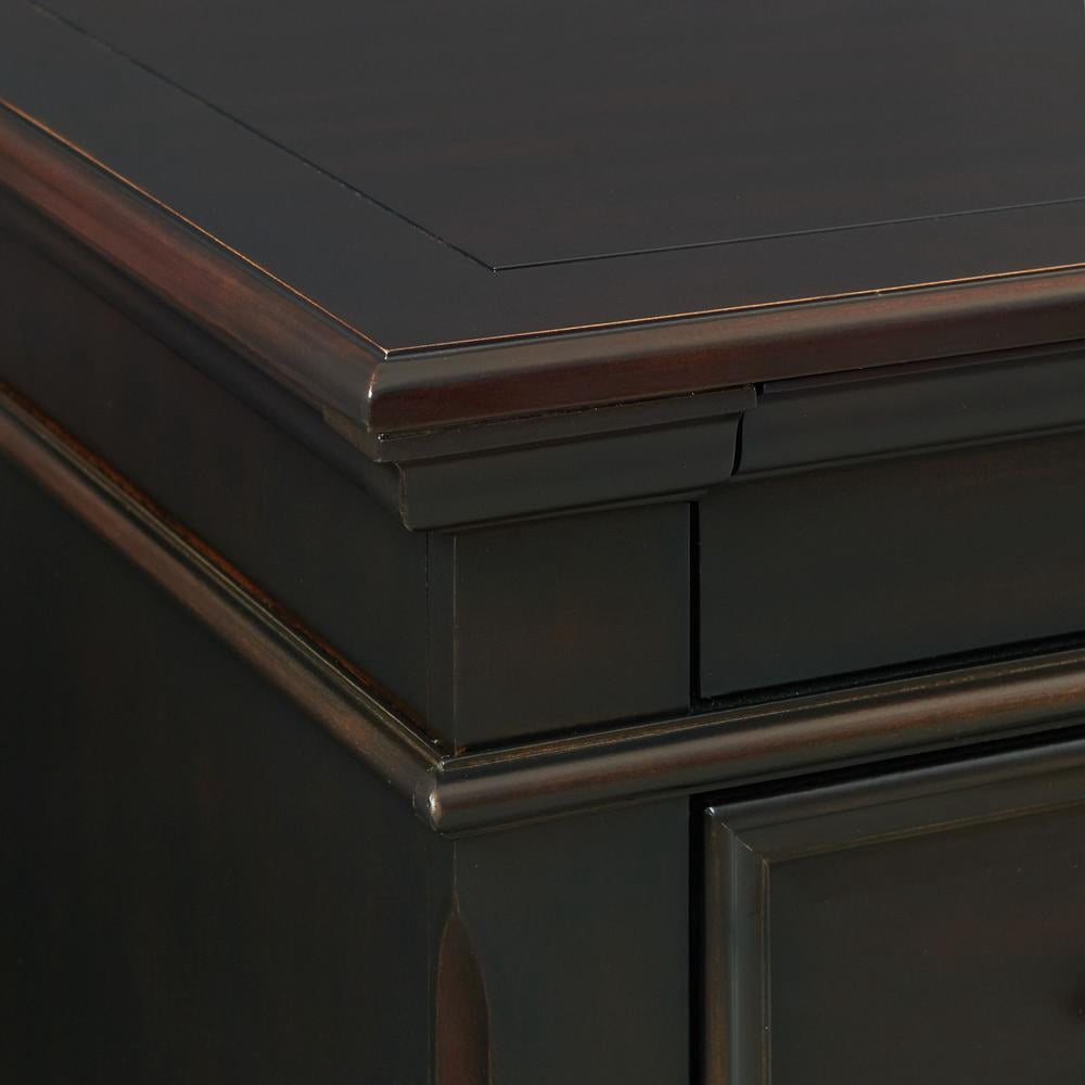 Picket House Furnishings Brooks 9-Drawer Dresser with Mirror in Black