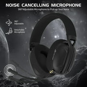 ATTACK SHARK L80 Ultra-Light Tri-Mode Gaming Headset Lightweight Wireless Gaming Headset for PC/PS4/PS5/Switch/Xbox