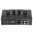 Karaoke Front Effector Compact Portable Digital Line Mixer for DJ Music