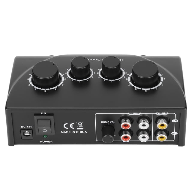 Mezclador digital, efector frontal de karaoke, mezclador compacto, mezclador doméstico, rendimiento sólido