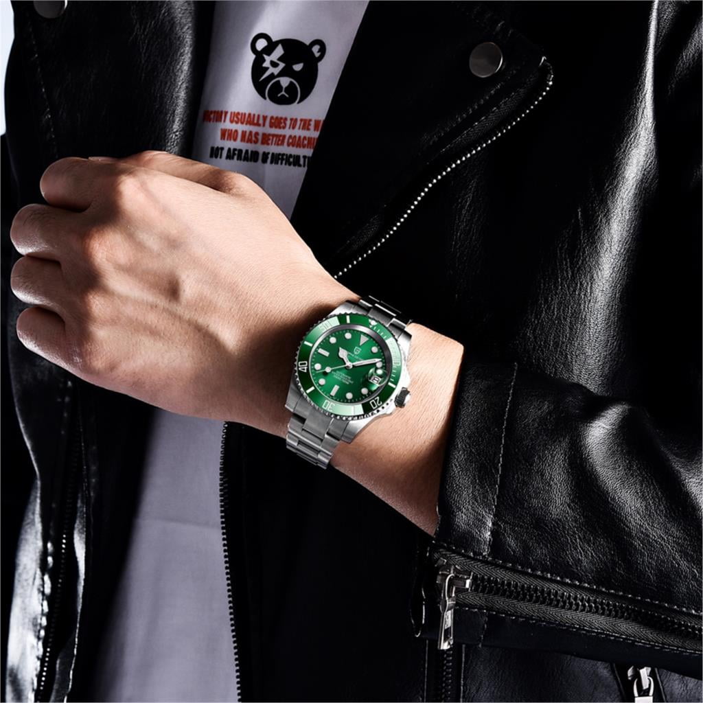 PAGANI DESIGN Automatic Men's Watches 40mm Waterproof Mechanical Wrist Watch for Men Sports Stainless Steel Watches