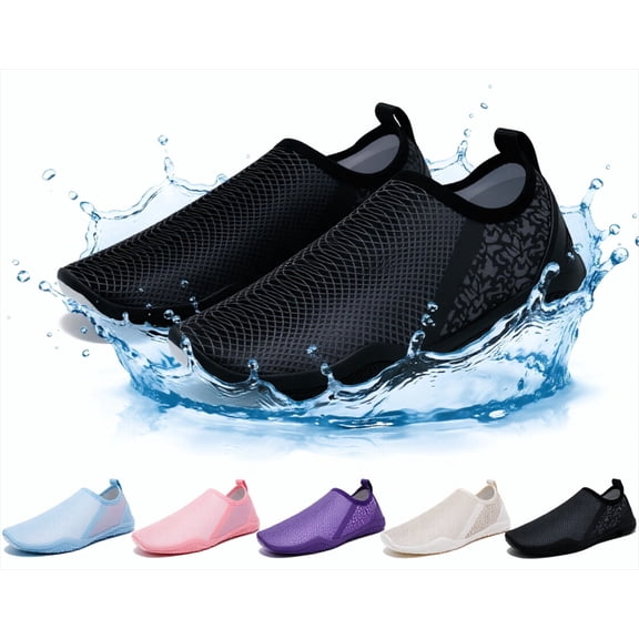 ROSOZ Unisex Quick-Dry Water Shoes Lightweight Non-Slip for Beach Swim Hiking