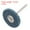 Light Blue, variant on 2 Pack Nylon Fiber Mounted Point Grinding Head 600 Grits 30mm Dia Flat Polishing Wheels