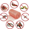 thumbnail image 4 of opvise Copper Mesh Screen Rust-Proof Pure Copper Wire Easy to Shape Grounding Dense Filter DIY Artwork Gardening Insect-proof Fence Cleaning Brush Head 9M, 4 of 7