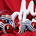 thumbnail image 5 of Bolas decorativas Irfora Juego de 24 bolas para el día de la independencia de 6 cm, colgante de árbol de Navidad, bolas decorativas, adornos del 4 de julio, bolas colgantes patrióticas, ador Irfora Bolas decorativas, 5 of 5