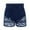 Dark Blue, variant on Sngxgn Women's Swim Shorts High Waisted Bathing Suit Bottoms Swimsuit Tankini Shorts with Liner(Dark Blue,XXXXL)