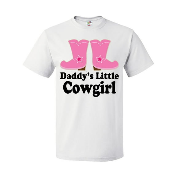 Inktastic Daddy's Little Cowgirl T-Shirt
