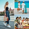thumbnail image 7 of Obrewu Pioneer Flower Lunch Bag for Adult, Insulated, Leakproof, Oxford Cloth, 7 of 7