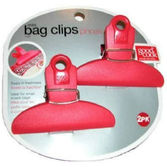 Good Cook 11991 2 Pack Bag Clip Assorted